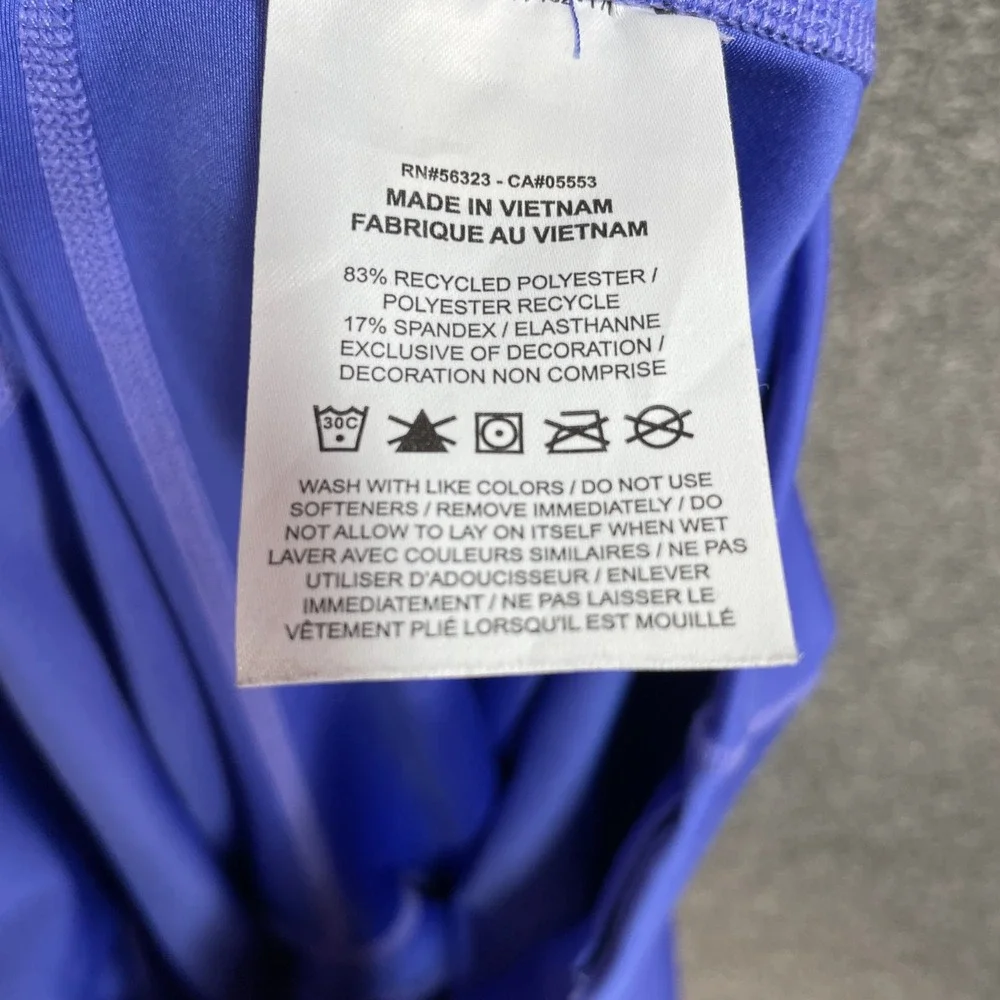 Nike Shorts Dri-FIT Womens XXL Purple Mid Rise Training Biker